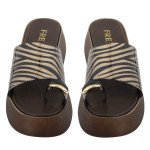 Μπρονζε πλατφόρμες Fred με εφαρμογή toe ring