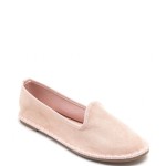 Ροζ γυναικεία slip on μοκασίνια