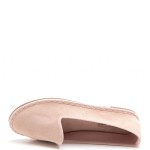 Ροζ γυναικεία slip on μοκασίνια