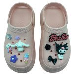 Πακέτο 11τμχ διακοσμητικών για crocs, Kuromi-Barbie