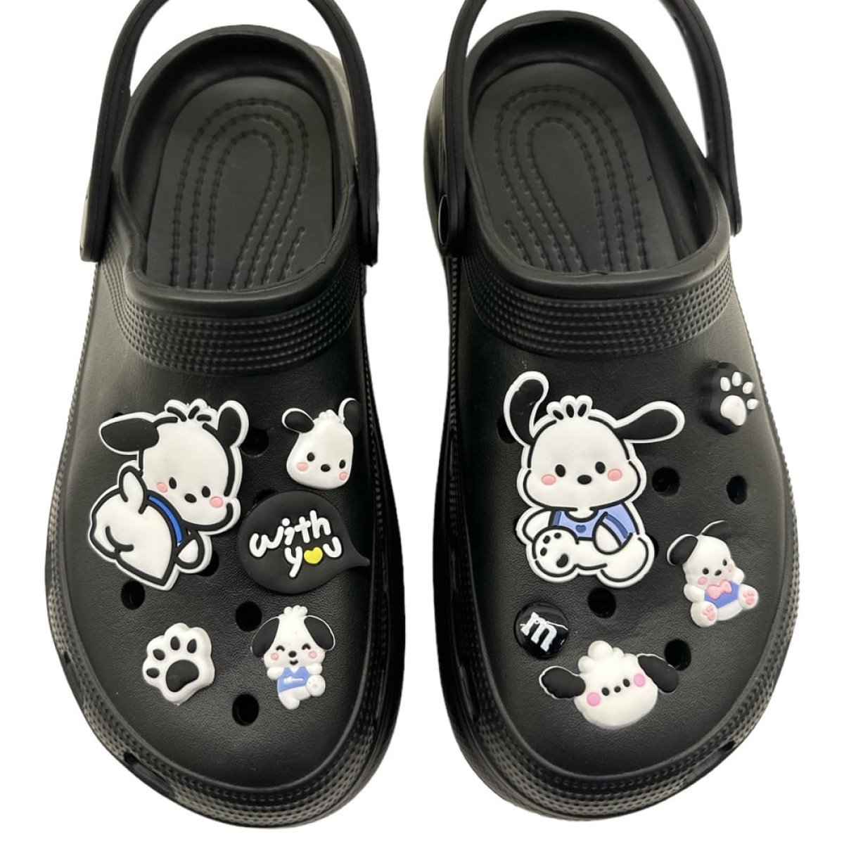 Πακέτο 10 τμχ διακοσμητικών για crocs, Pochacco
