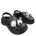Πακέτο 5τμχ διακοσμητικών για crocs, Panda