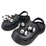 Πακέτο 5τμχ διακοσμητικών για crocs, Panda